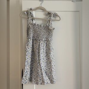 Reformation floral print mini dress